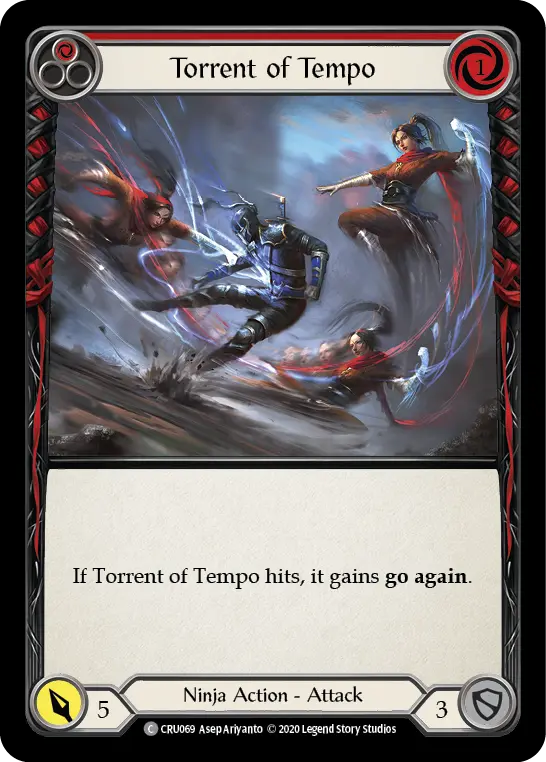 Card: Torrent of Tempo (red)