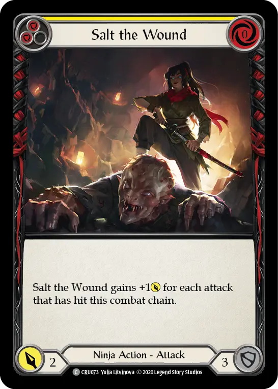 Card: Salt the Wound (yel)