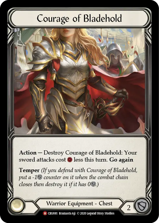 Card: Courage of Bladehold