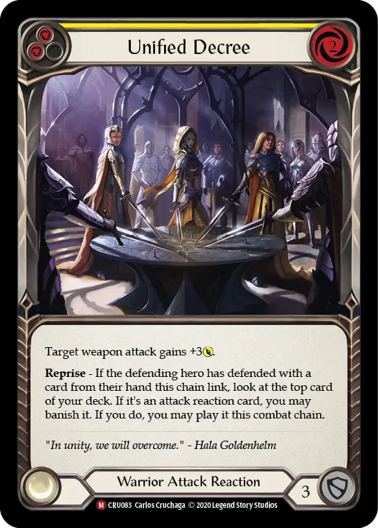 Card: Unified Decree (yel)