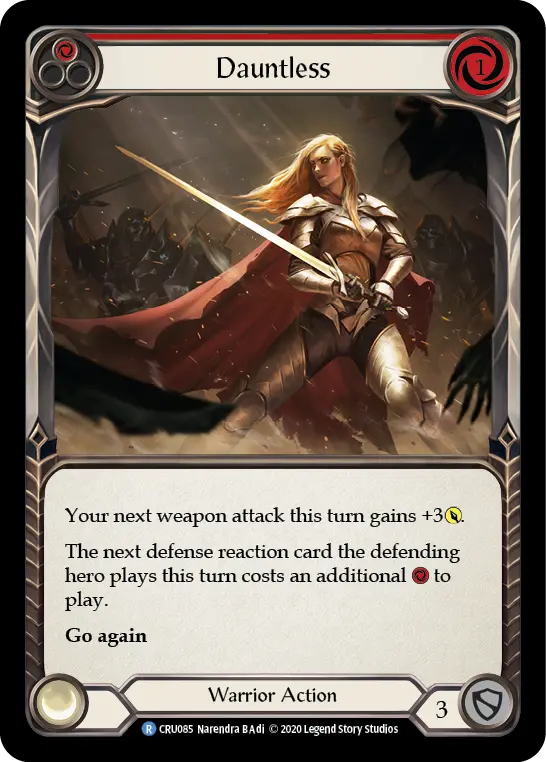 Card: Dauntless (red)