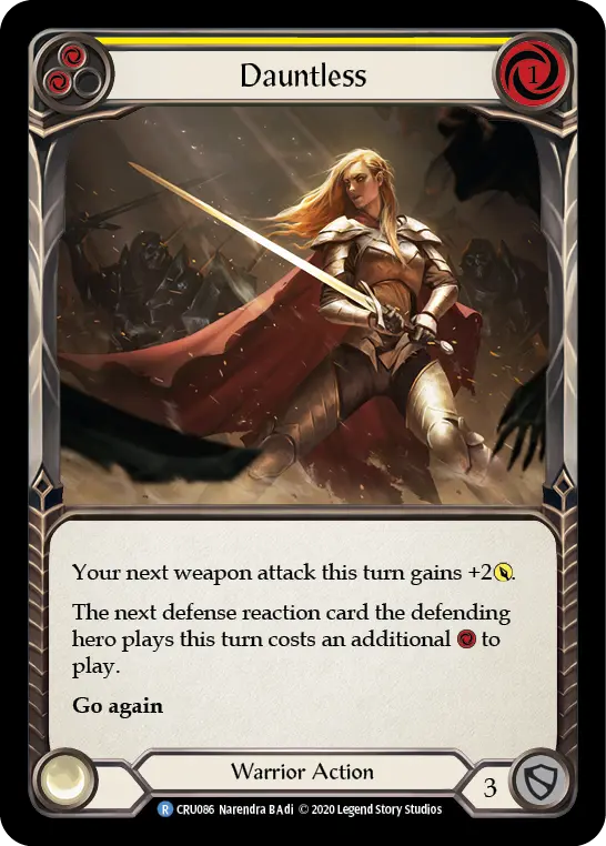 Card: Dauntless (yel)