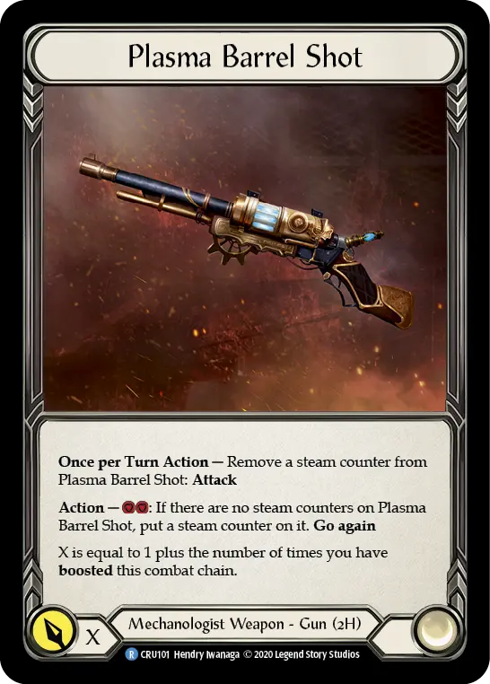Card: Plasma Barrel Shot