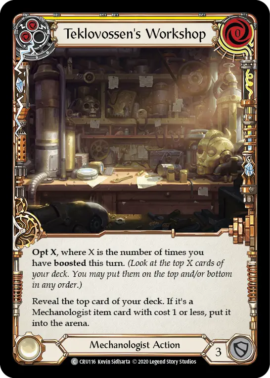 Card: Teklovossen's Workshop (yel)