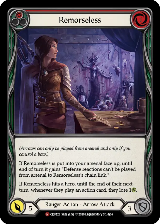 Card: Remorseless (red)
