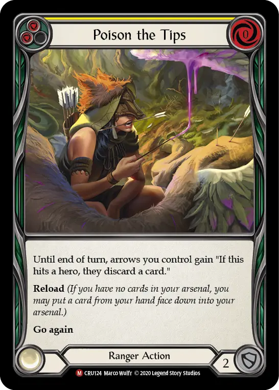 Card: Poison the Tips (yel)