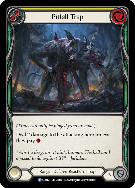 Card: Pitfall Trap (yel)