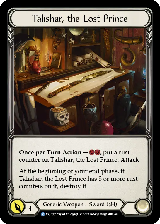 Card: Talishar, the Lost Prince