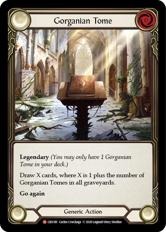 Card: Gorganian Tome