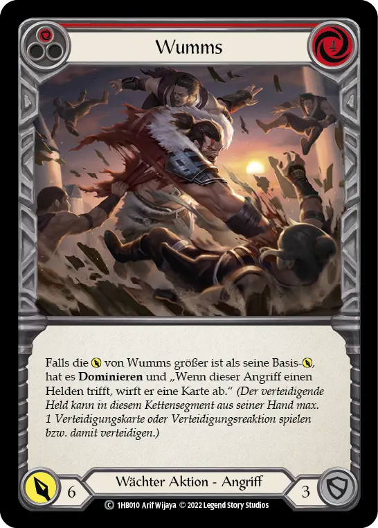 Card: Thump (red)