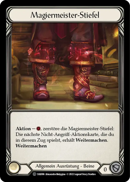Card: Mage Master Boots