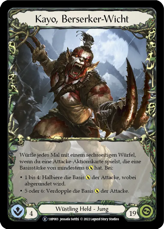 Card: Kayo, Berserker Runt