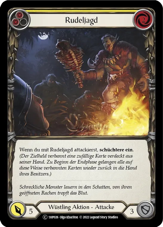 Card: Pack Hunt (yel)
