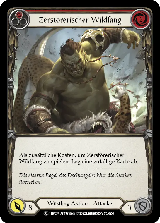 Card: Wrecker Romp (red)