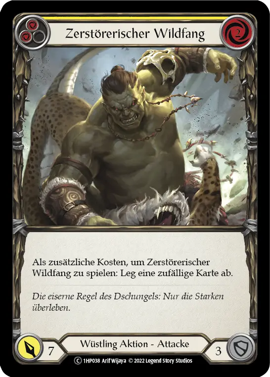 Card: Wrecker Romp (yel)