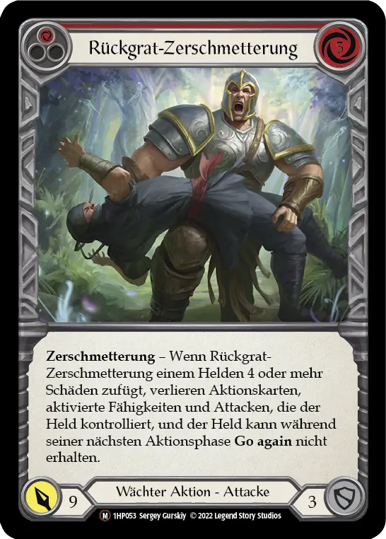 Card: Spinal Crush (red)