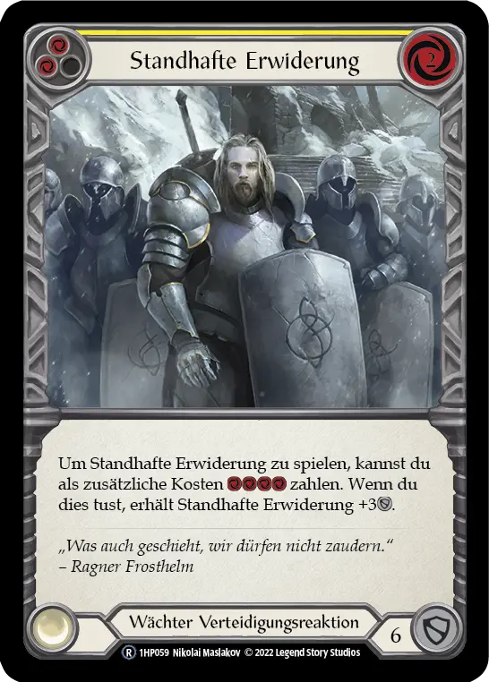 Card: Staunch Response (yel)