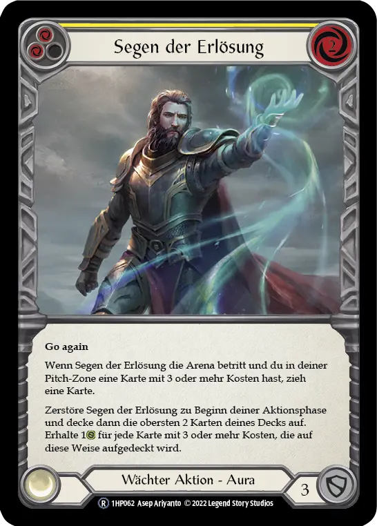 Card: Blessing of Deliverance (yel)