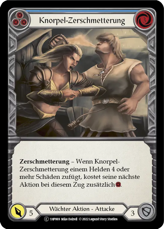 Card: Cartilage Crush (blu)