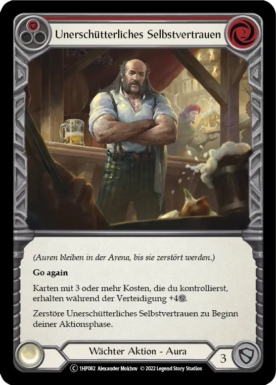 Card: Stonewall Confidence (red)