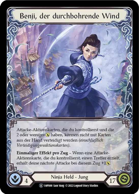 Card: Benji, the Piercing Wind