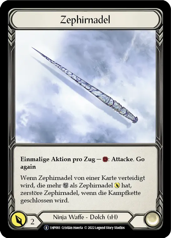 Card: Zephyr Needle