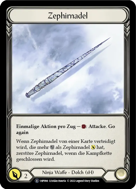 Card: Zephyr Needle