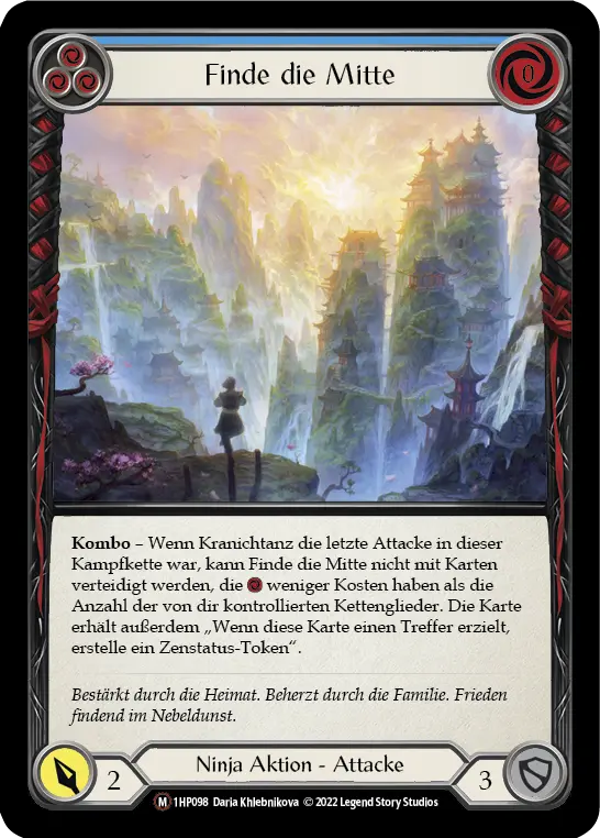 Card: Find Center (blu)