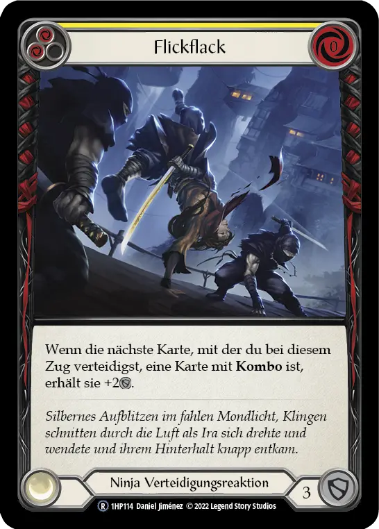 Card: Flic Flak (yel)