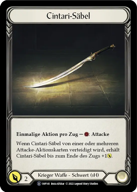 Card: Cintari Saber