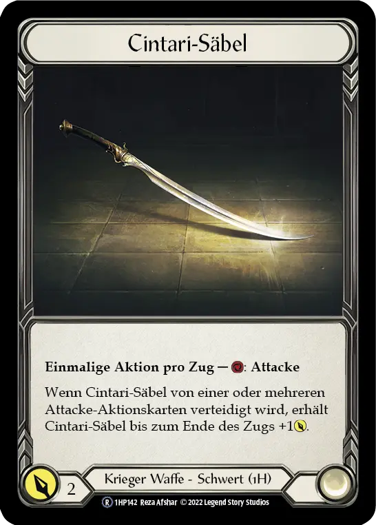 Card: Cintari Saber