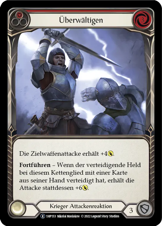 Card: Overpower (red)