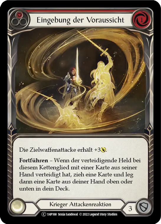 Card: Stroke of Foresight (red)
