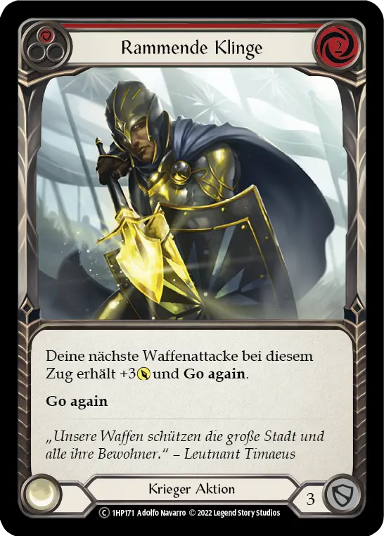 Card: Driving Blade (red)