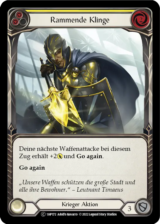 Card: Driving Blade (yel)