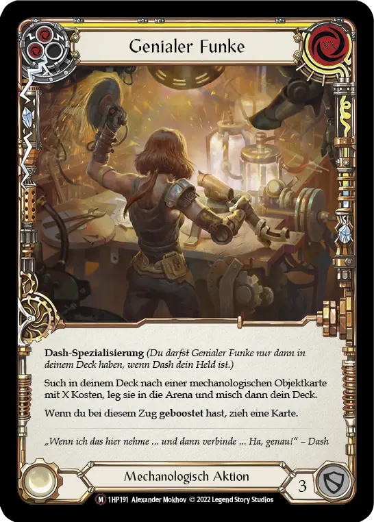Card: Spark of Genius (yel)