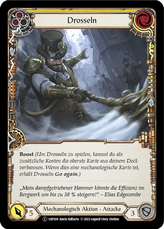 Card: Throttle (yel)