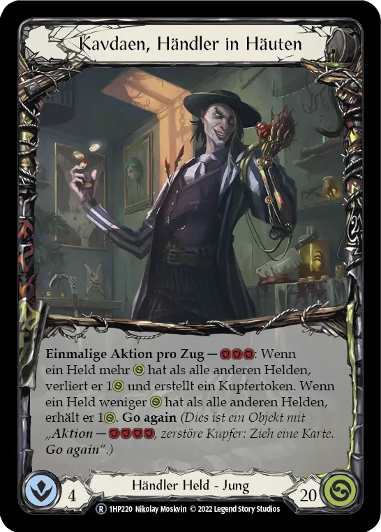 Card: Kavdaen, Trader of Skins