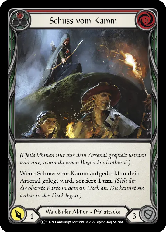 Card: Ridge Rider Shot (red)