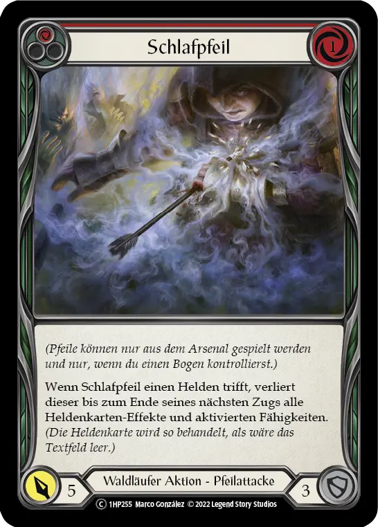 Card: Sleep Dart (red)