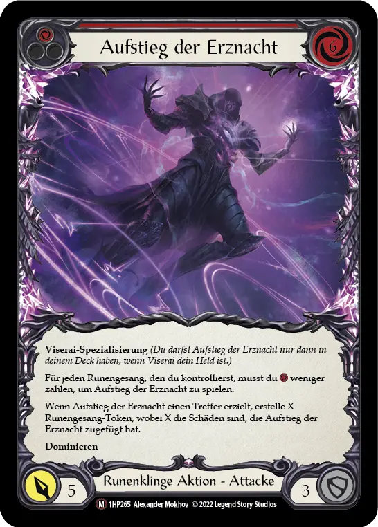 Card: Arknight Ascendancy (red)