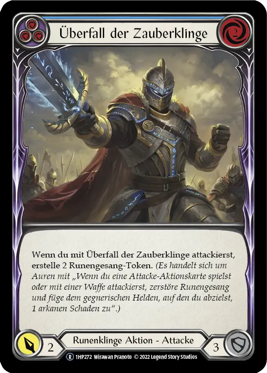 Card: Spellblade Assault (blu)