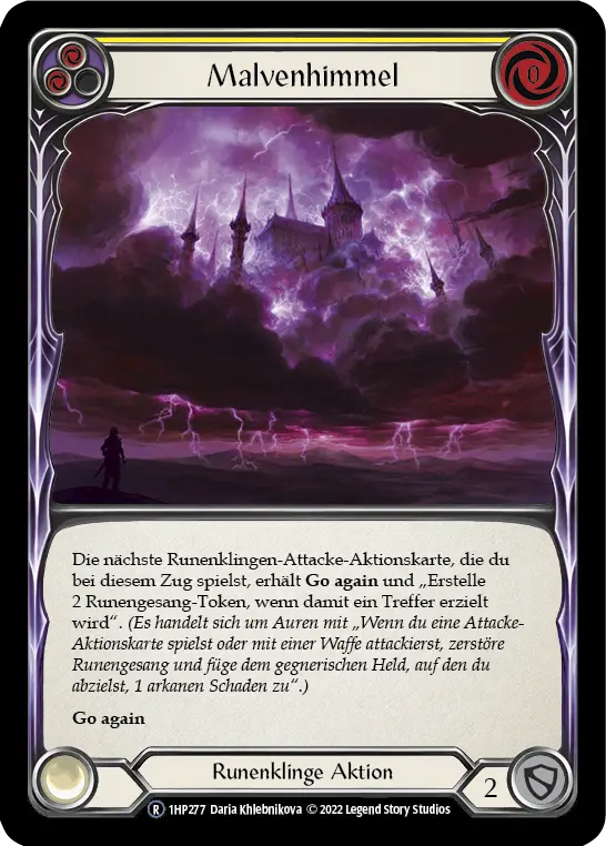 Card: Mauvrion Skies (yel)