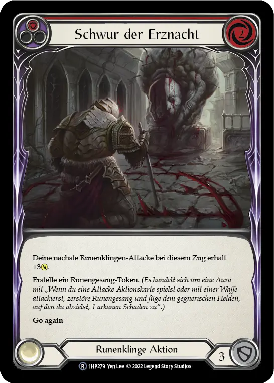 Card: Oath of the Arknight (red)