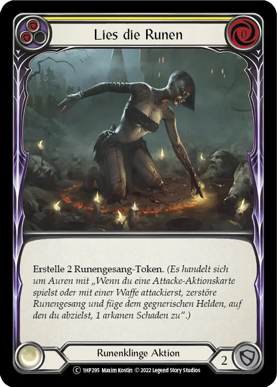 Card: Read the Runes (yel)