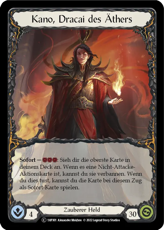 Card: Kano, Dracai of Aether