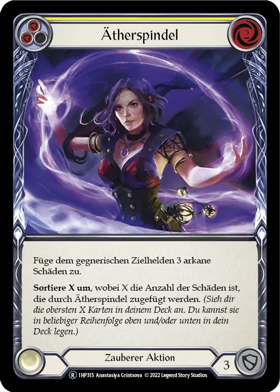 Card: Aether Spindle (yel)