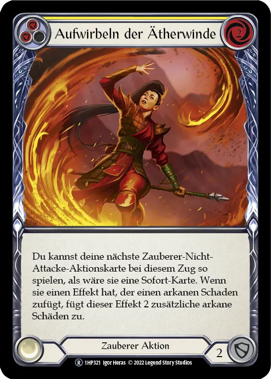 Card: Stir the Aetherwinds (yel)