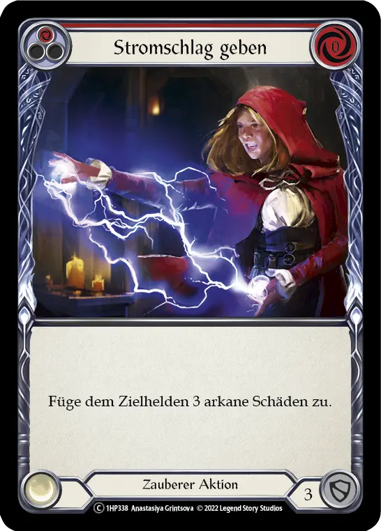 Card: Zap (red)