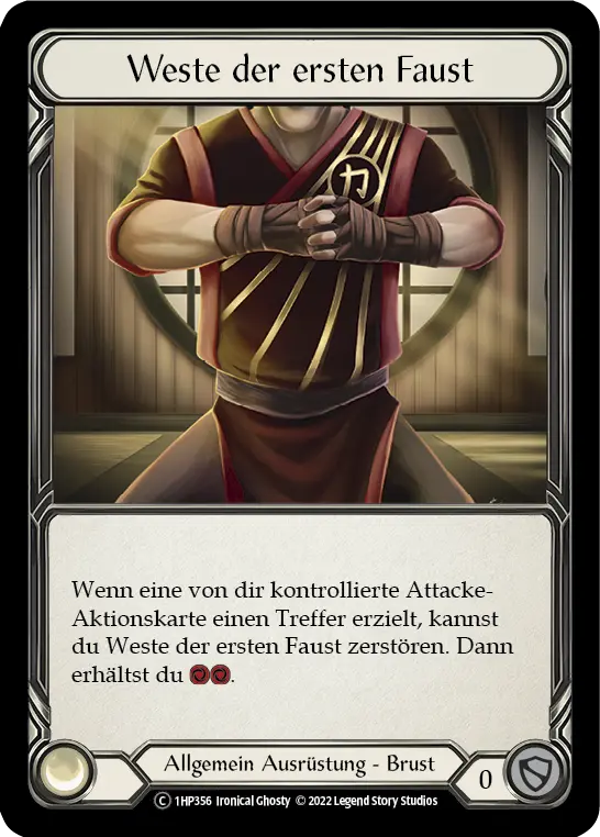 Card: Vest of the First Fist